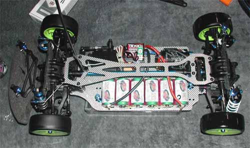 La Yokomo MR4-TC SD de Sébastien Leuenberger.