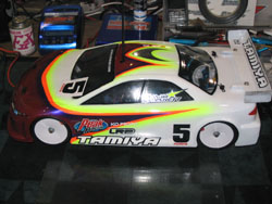 La Tamiya TRF415 MSX de David Spashett.