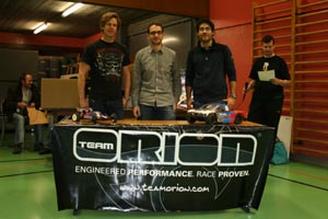 Podium de la finale C en catégorie 2WD.