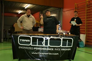 Podium de la finale B en catégorie 4WD.