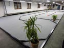 Nouvelle piste indoor &agrave; Cluses, France.