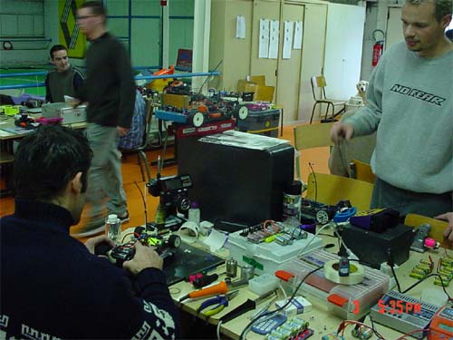 Vue des stands