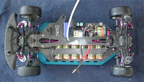 La HPI RS4 Pro4 de Teddy Tournois.