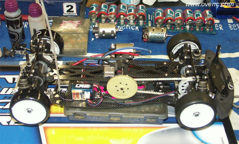 La Team Losi JRXS de Hupo Hönigl.