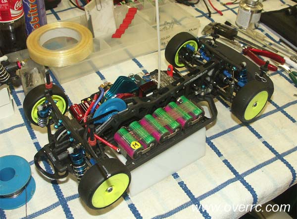 La Team Losi XXX-S G+ de Edmondo Rossi.