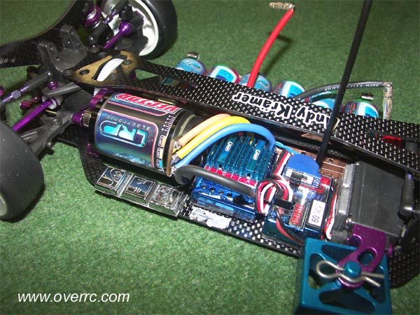 La HPI RS4 Pro 4 d'Andy Krämer.