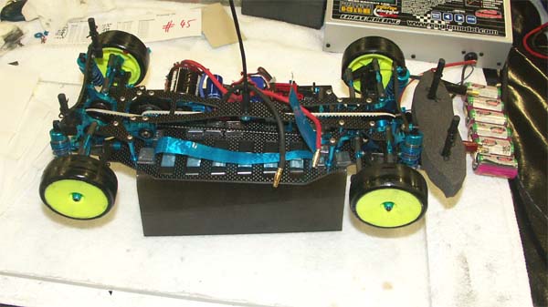 Le Tamiya TRF415 MS de David Marmand.