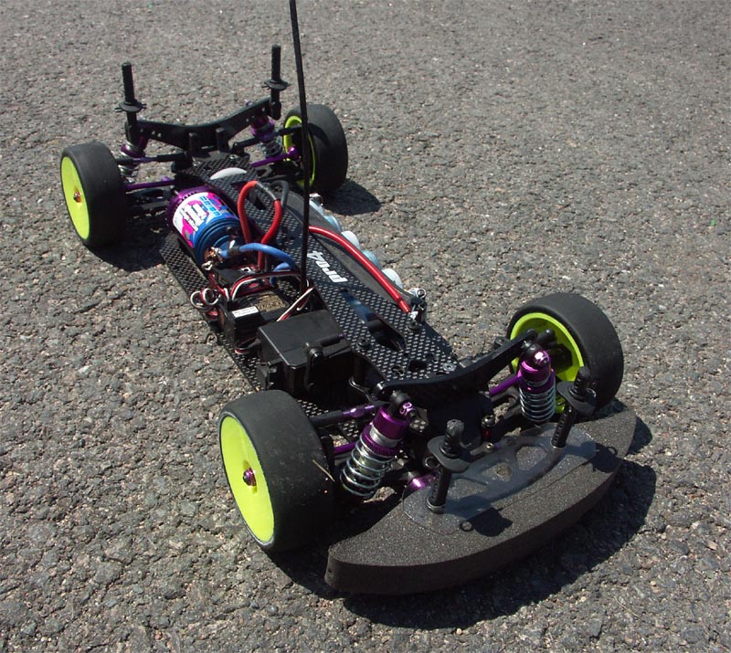 La HPI RS4 Pro4 de Jonathan Claux.