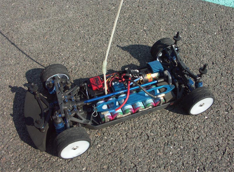 La Team Associated TC4 de Michel Berty.