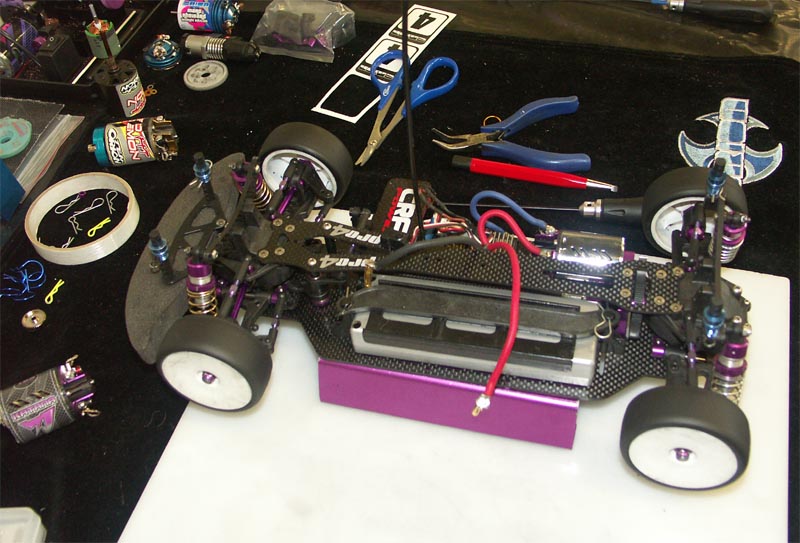 La HPI RS4 Pro4 d'Alexandre Amort.
