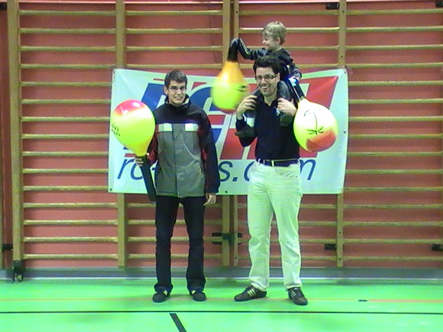 Podium "Division 3" première finale A