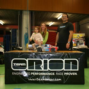 Podium de la finale D en catégorie 2WD.