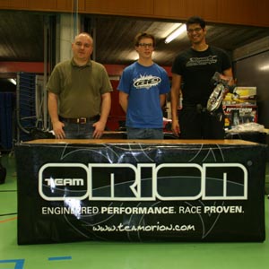 Podium de la finale A en catégorie 4WD.
