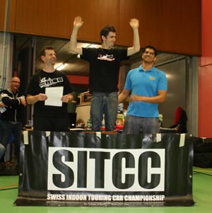 Podium de la finale A.