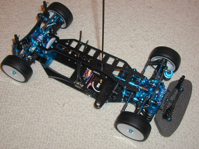 Technique: Tamiya TB Evolution IV (montage et préparation).