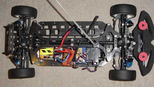 Technique: Projet Asso TC3 avec châssis BMI Racing.