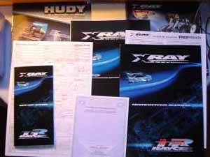 La X-Ray nous est fournie avec une abondante littérature.